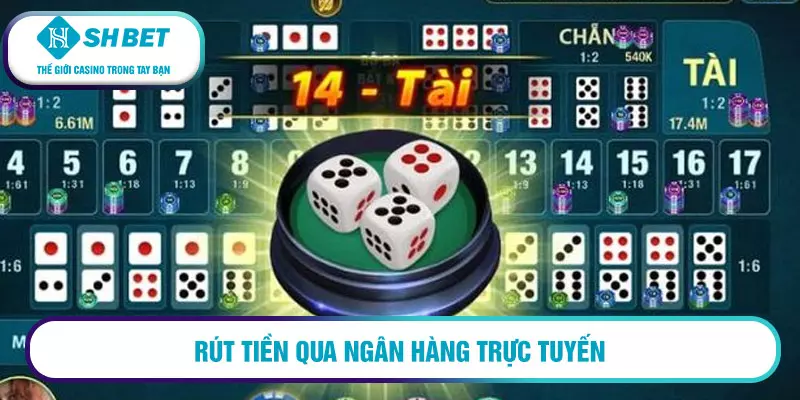 Rút tiền qua ngân hàng trực tuyến